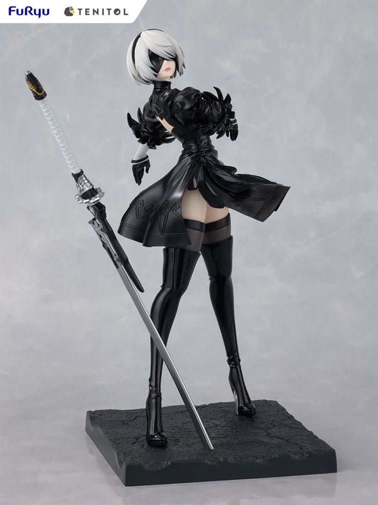 NieR:Automata Tenitol PVC Statue 2B Ver1.1a 22 cm 4580736407008