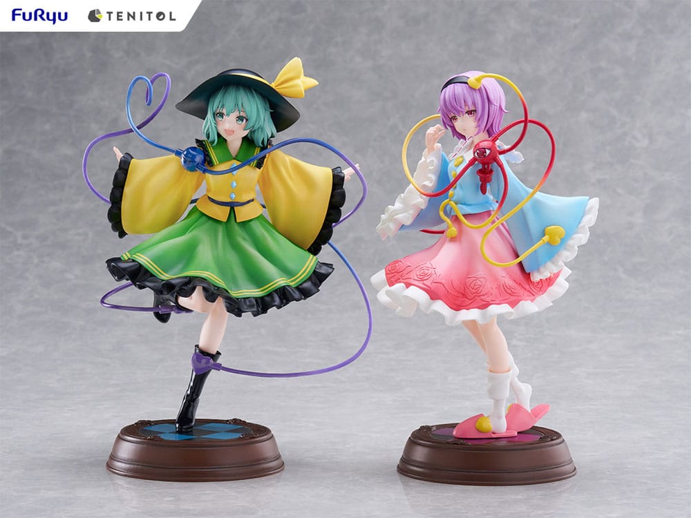 Touhou Project Tenitol PVC Statue Koishi Komeiji & Satori Komeiji 22 cm 4580736407053