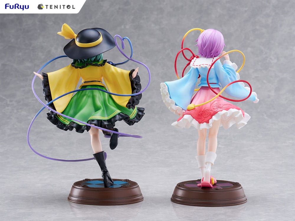 Touhou Project Tenitol PVC Statue Koishi Komeiji & Satori Komeiji 22 cm 4580736407053