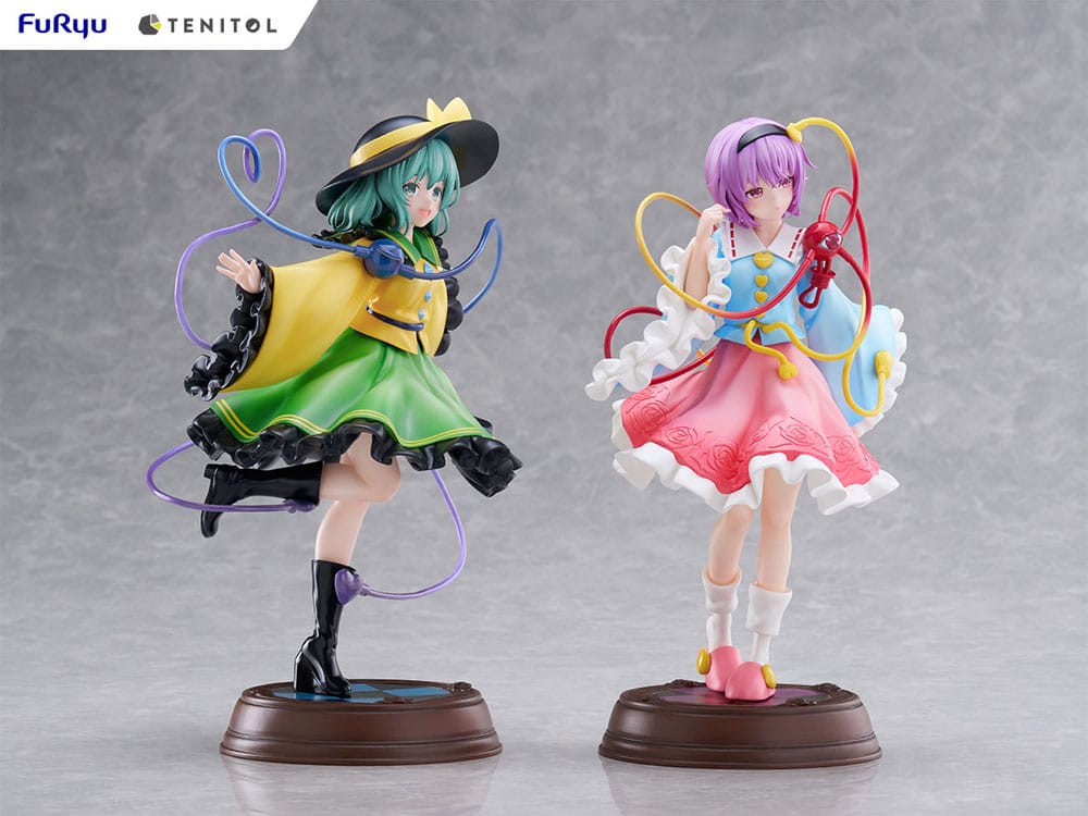 Touhou Project Tenitol PVC Statue Koishi Komeiji & Satori Komeiji 22 cm 4580736407053