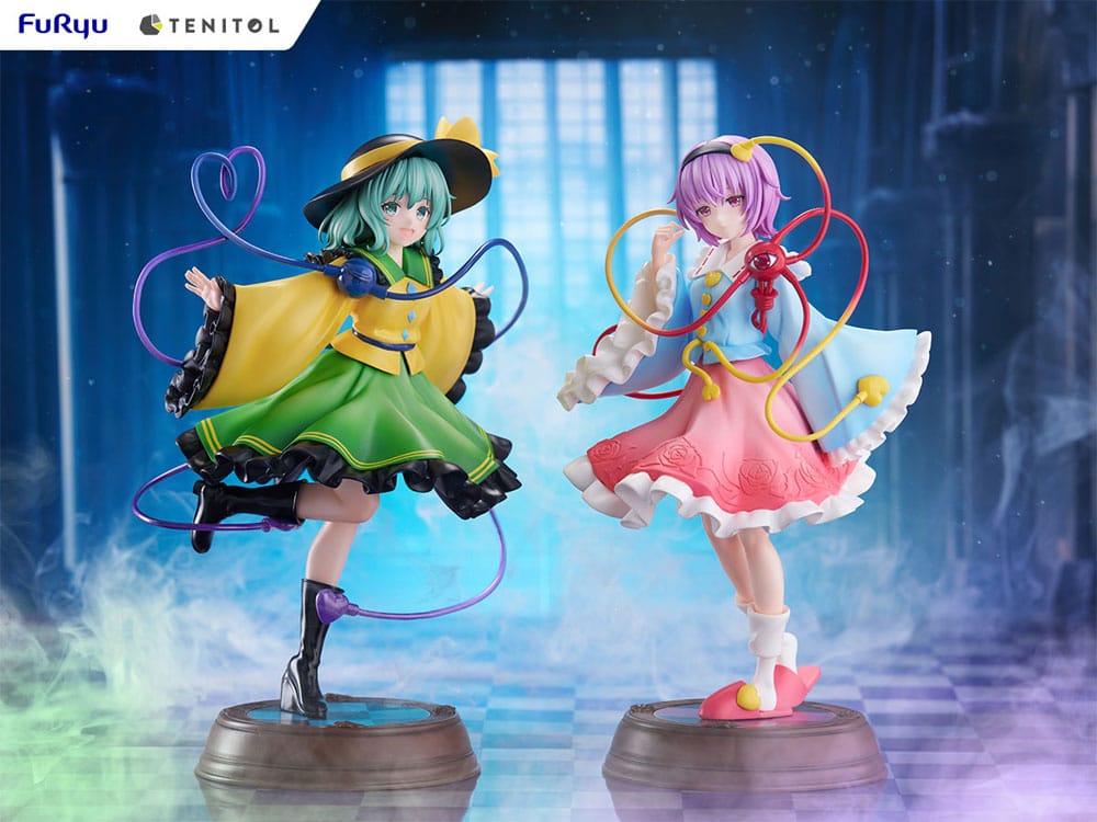 Touhou Project Tenitol PVC Statue Koishi Komeiji & Satori Komeiji 22 cm 4580736407053