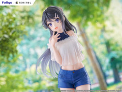 Rascal Does Not Dream of Bunny Girl Senpai Tenitol PVC Statue Mai Sakurajima 29 cm 4580736407091