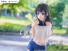 Rascal Does Not Dream of Bunny Girl Senpai Tenitol PVC Statue Mai Sakurajima 29 cm 4580736407091