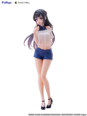 Rascal Does Not Dream of Bunny Girl Senpai Tenitol PVC Statue Mai Sakurajima 29 cm 4580736407091