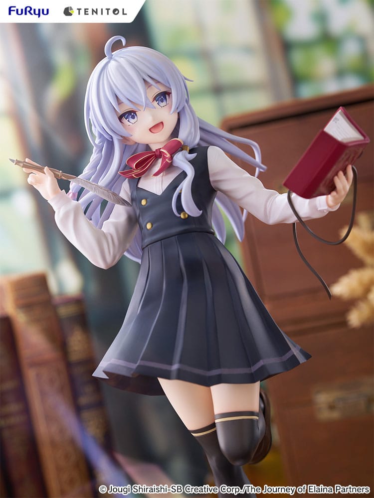 Wandering Witch: The Journey of Elaina Tenitol Tall PVC Statue Elaina School Uniform Ver. 29 cm 4580736407237