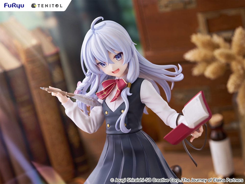 Wandering Witch: The Journey of Elaina Tenitol Tall PVC Statue Elaina School Uniform Ver. 29 cm 4580736407237