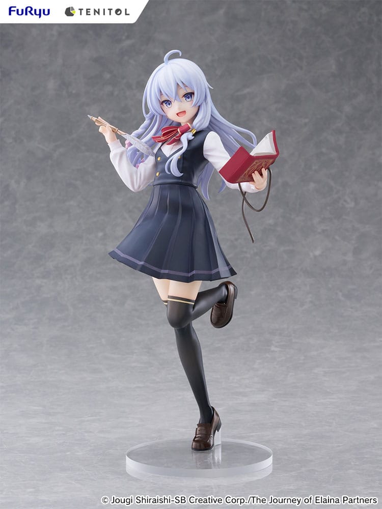 Wandering Witch: The Journey of Elaina Tenitol Tall PVC Statue Elaina School Uniform Ver. 29 cm 4580736407237