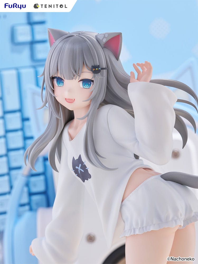 VTuber Tenitol Tall PVC Statue Nachoneko 30 cm 4580736407312