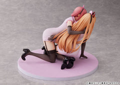 Chainsaw Man PVC Statue 1/7 Power & Makima Nurse Ver. 14 cm 4580736409286