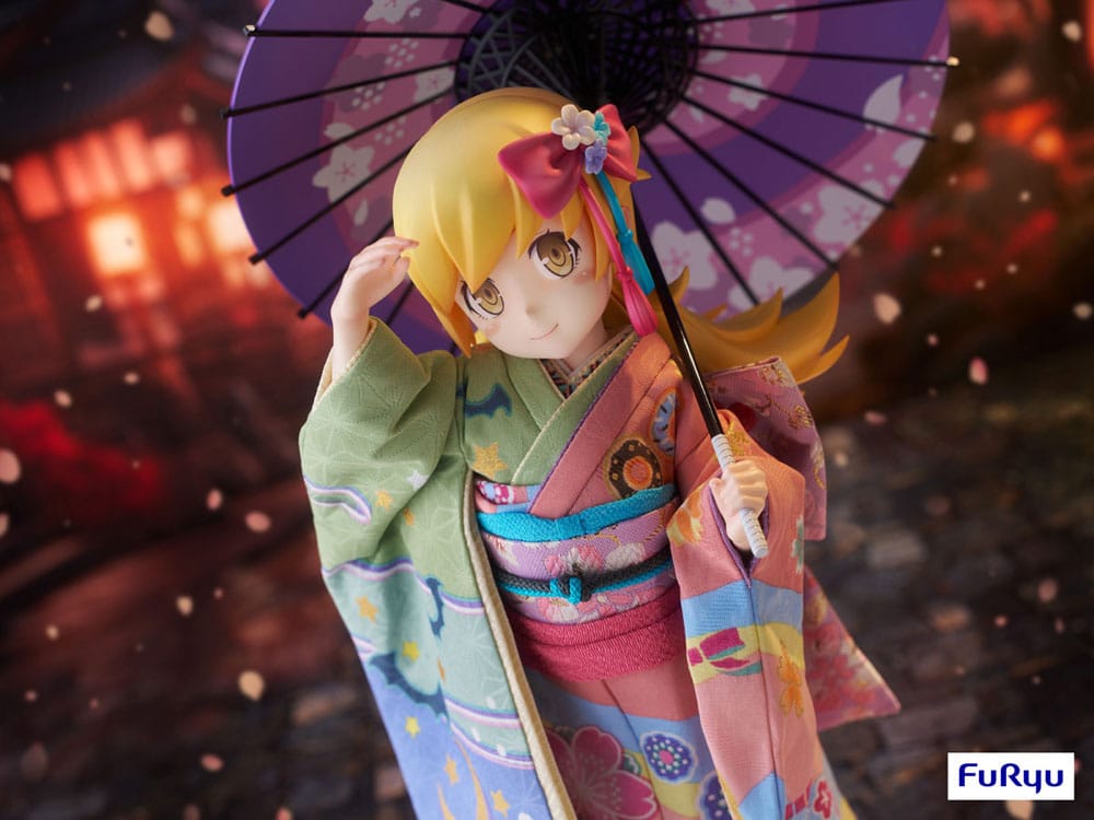 Monogatari PVC Statue 1/4 Shinobu Oshino Japanese Doll 42 cm 4580736409569