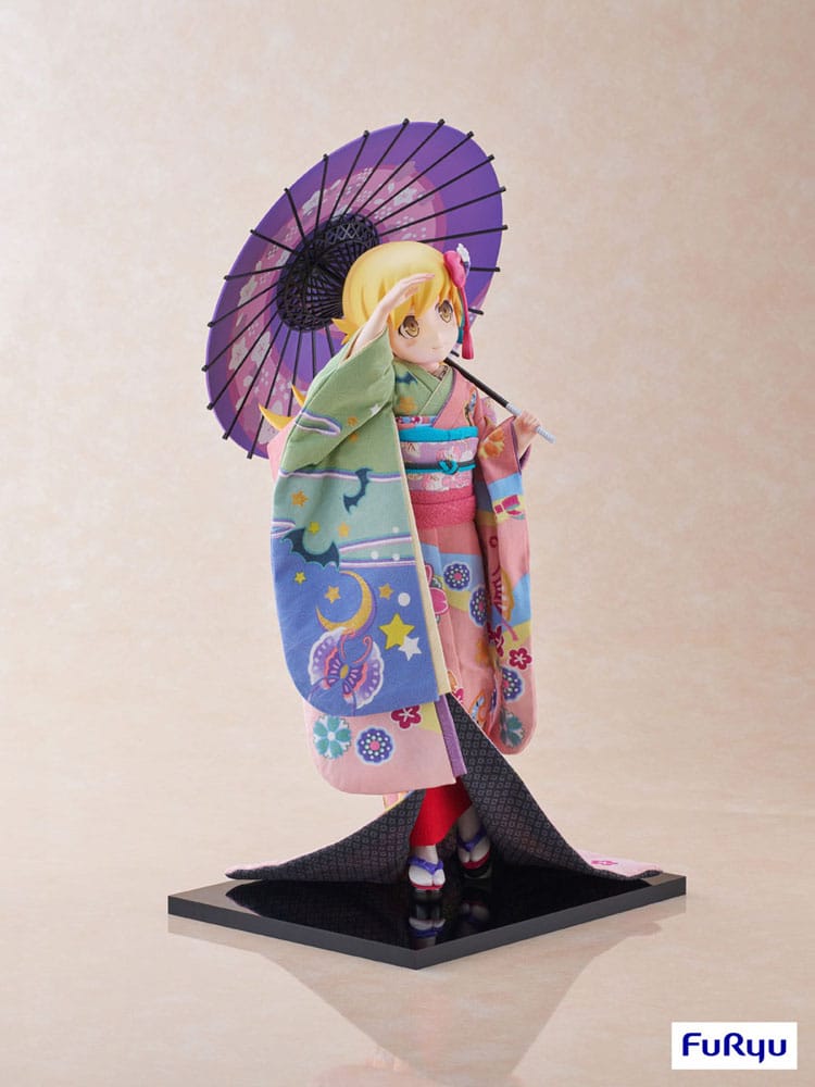 Monogatari PVC Statue 1/4 Shinobu Oshino Japanese Doll 42 cm 4580736409569