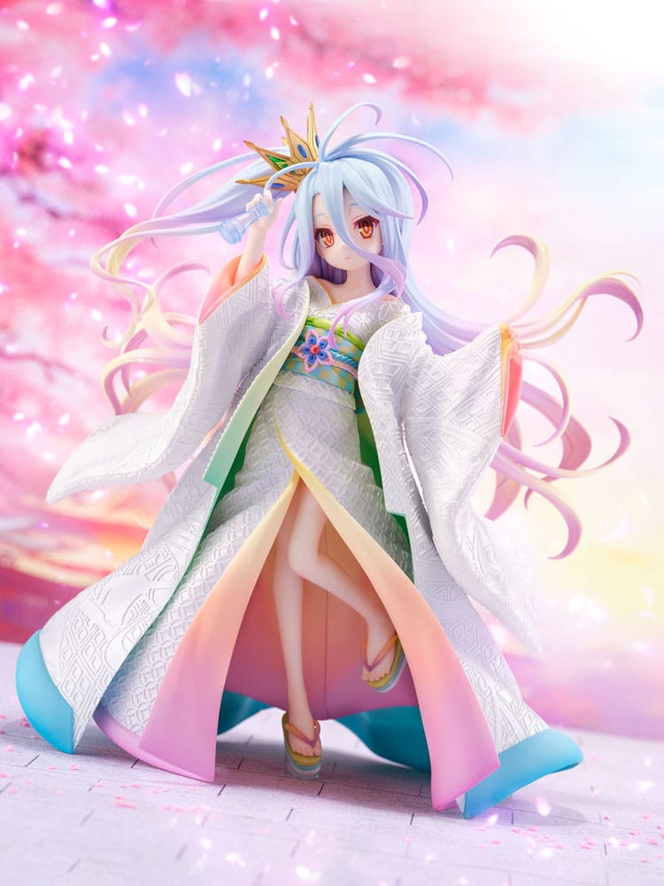 No Game no Life PVC Statue 1/7 Shiro -Shiromu 4580736409897