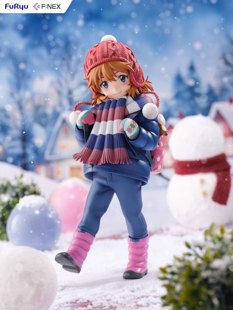 Evangelion: 3.0 + 1.0 Thrice Upon a Time FNEX Statue 1/6 Asuka Shikinami Langley Winter Ver. 20 cm 4580736409989