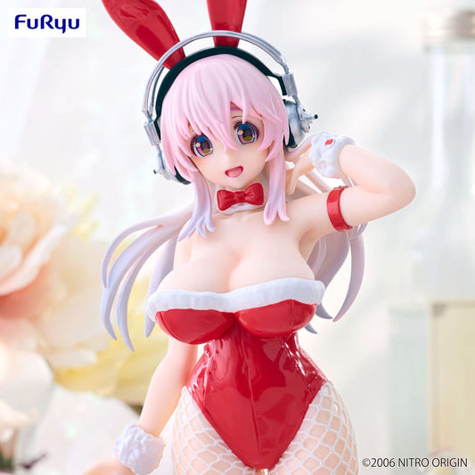 Super Sonico BiCute Bunnies PVC Statue Red Color Ver. 30 cm 4571623501138