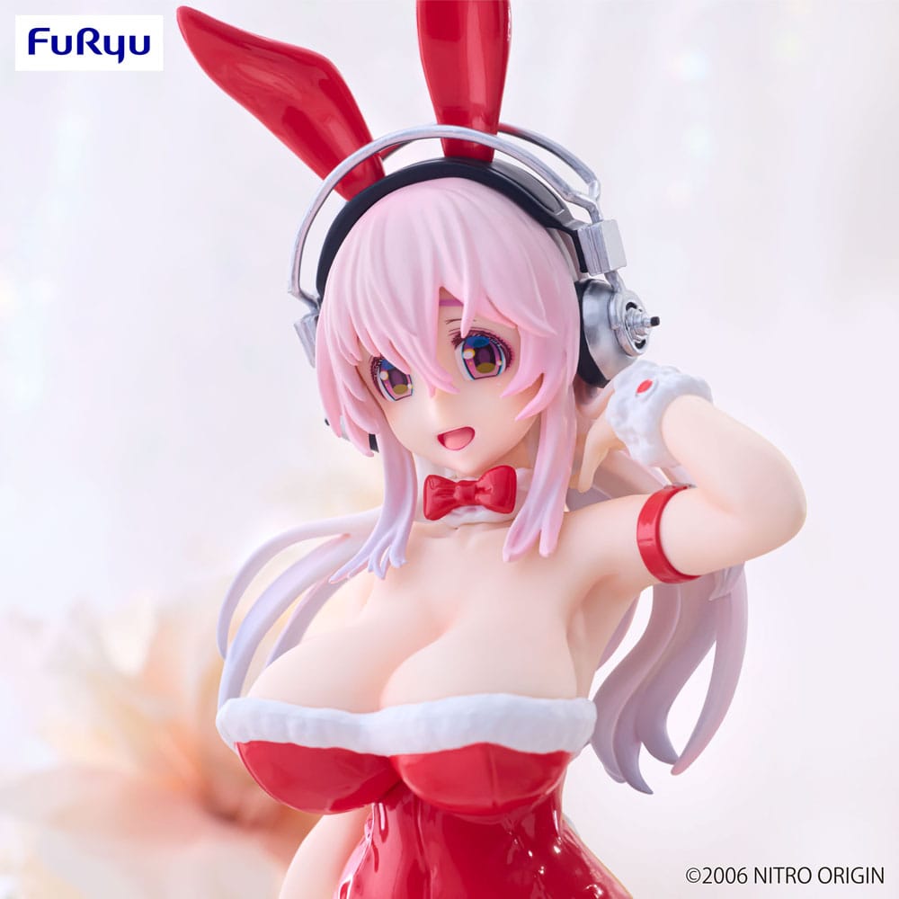 Super Sonico BiCute Bunnies PVC Statue Red Color Ver. 30 cm 4571623501138