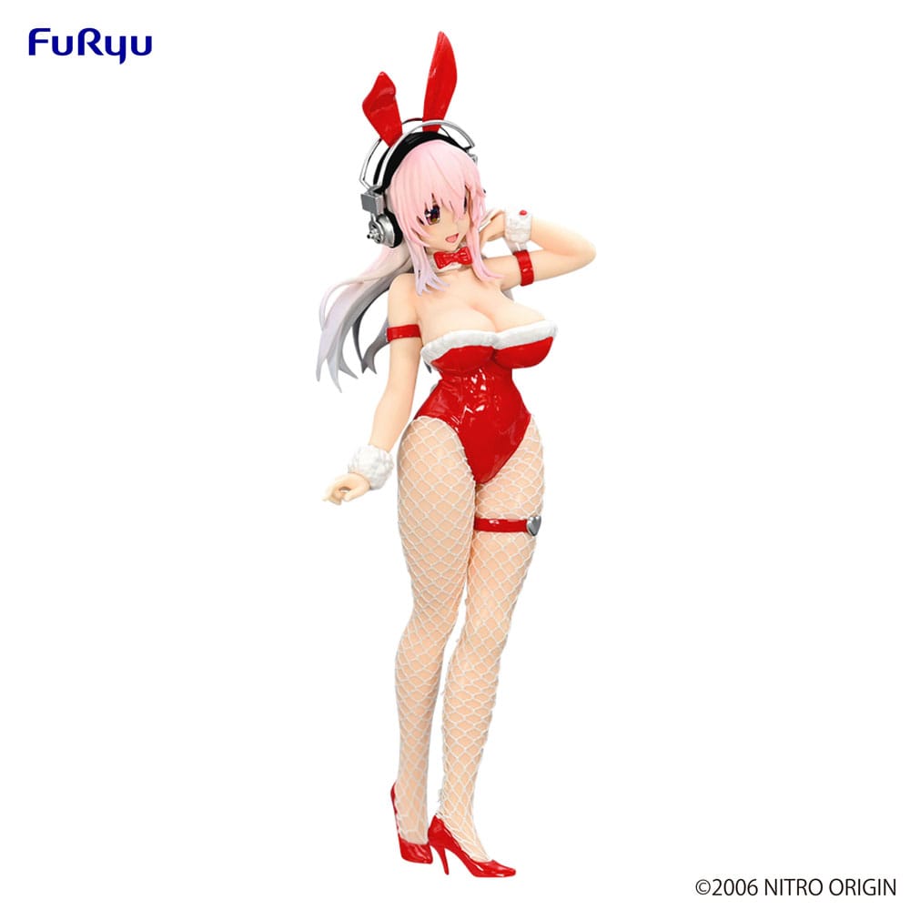 Super Sonico BiCute Bunnies PVC Statue Red Color Ver. 30 cm 4571623501138