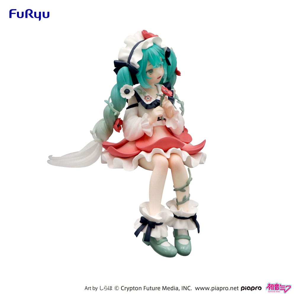 Hatsune Miku Noodle Stopper PVC Statue Hatsune Miku Flower Fairy Anemone 14 cm 4571623501169