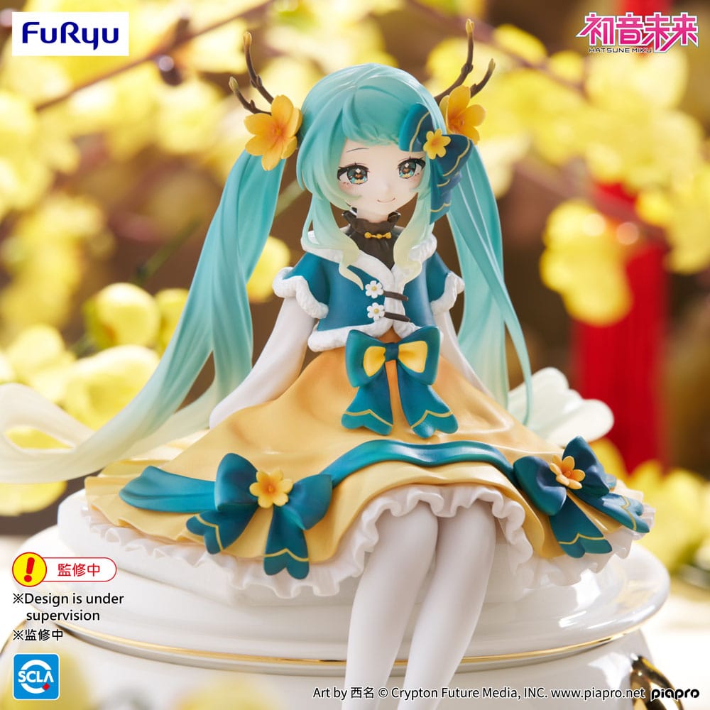 Hatsune Miku Noodle Stopper PVC Statue Hatsune Miku 2025 Chinese New Year Ver. 14 cm 4571623501480