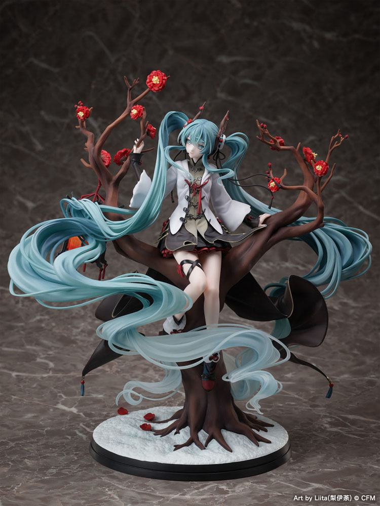 Vocaloid PVC Statue 1/7 Hatsune Miku 2022 Chinese New Year Ver. 30 cm 4589584957444