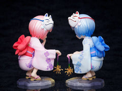 Re:ZERO -Starting Life in Another World- PVC Statues 1/7 Rem & Ram Childhood Summer Memories 11 cm 4589584958311