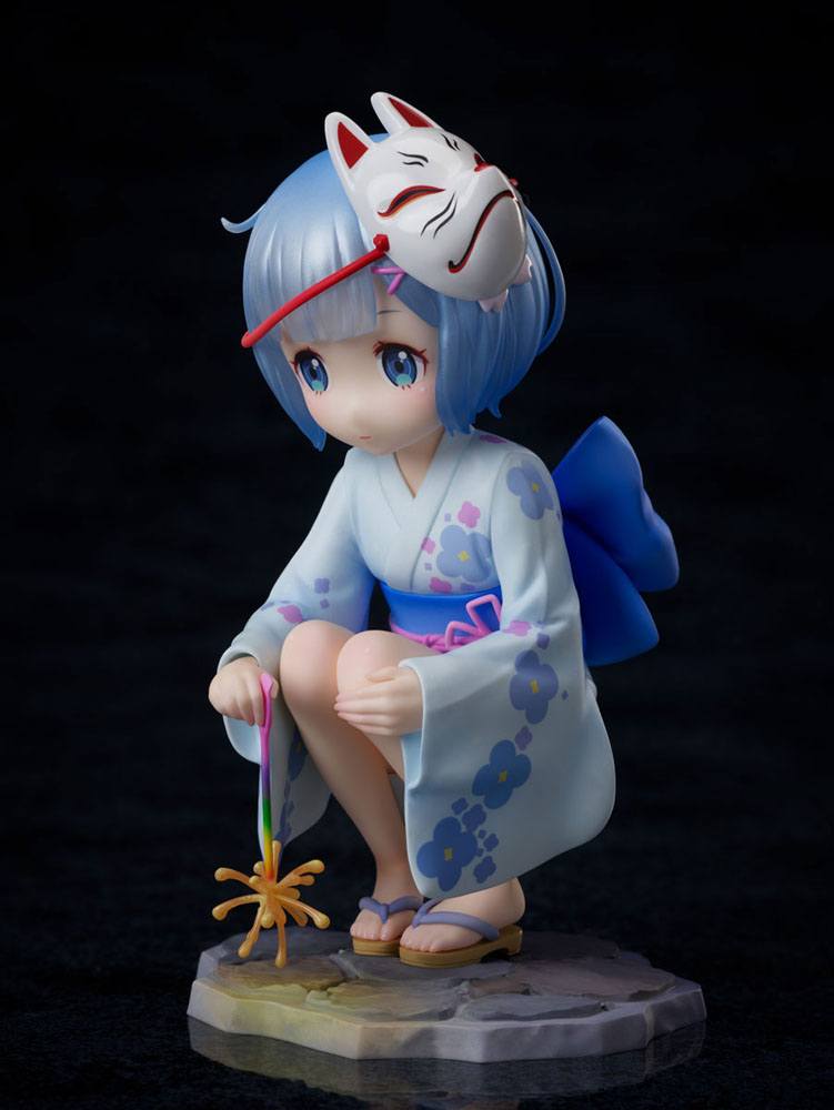 Re:ZERO -Starting Life in Another World- PVC Statues 1/7 Rem & Ram Childhood Summer Memories 11 cm 4589584958311