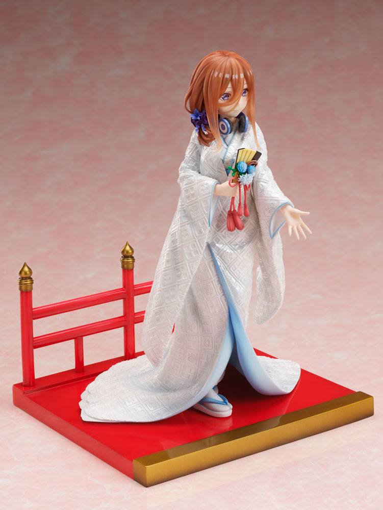 The Quintessential Quintuplets 2 PVC Statue 1/7 Miku Nakano Shiromuku 23 cm 4589584958403