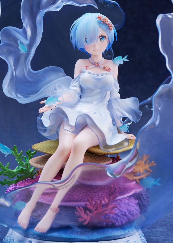 Re:Zero Starting Life in Another World PVC Statue 1/7 Rem Aqua Orb Ver. 25 cm 4589584958670