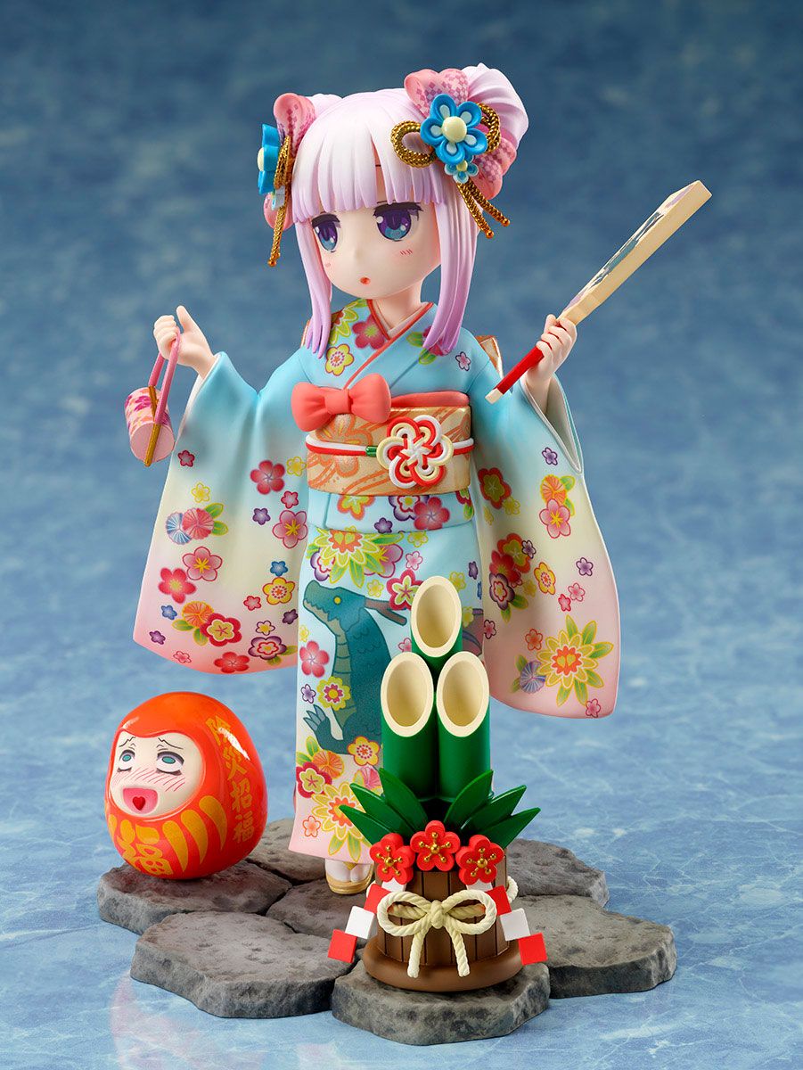 Kobayashi's Dragon Maid PVC Statue 1/7 Kanna Finest Kimono 17 cm 4589584958885