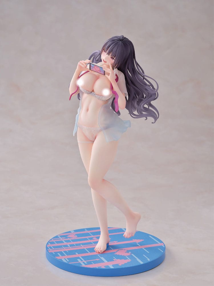 Original Character PVC Statue 1/6 Ane Taiken Jogakuryou Sakuraya Mahiru Vol. 097 Cover Art 27 cm 4573526990118