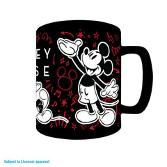 Disney Fuzzy Mug Mickey & Minnie 5063457010300