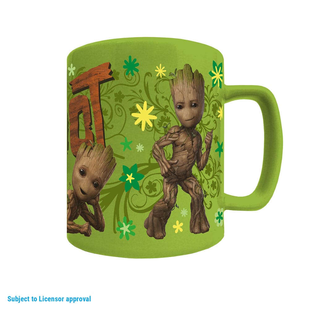 Guardians of the Galaxy Fuzzy Mug Groot 5063457010317