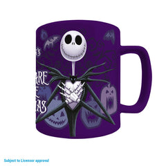 Nightmare Before Christmas Fuzzy Mug Jack 5063457010584