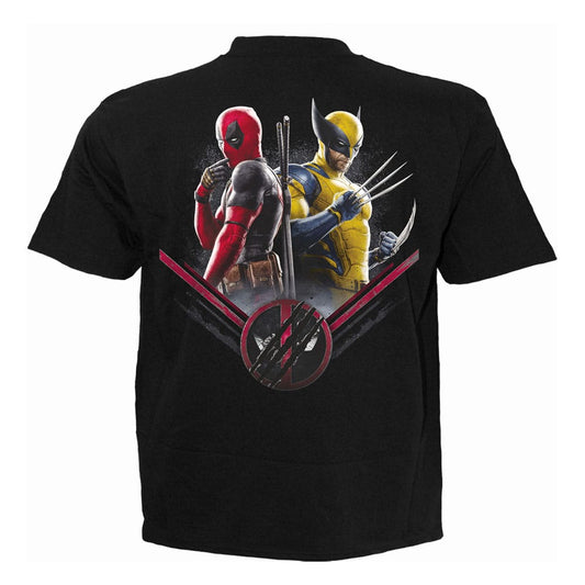 Deadpool T-Shirt Wolverine Bullseye Size S 5056711209923