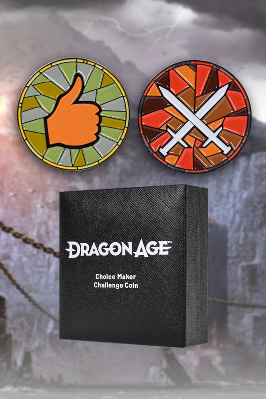 Dragon Age Coin Choice Maker Challenge Coin 0840316403610