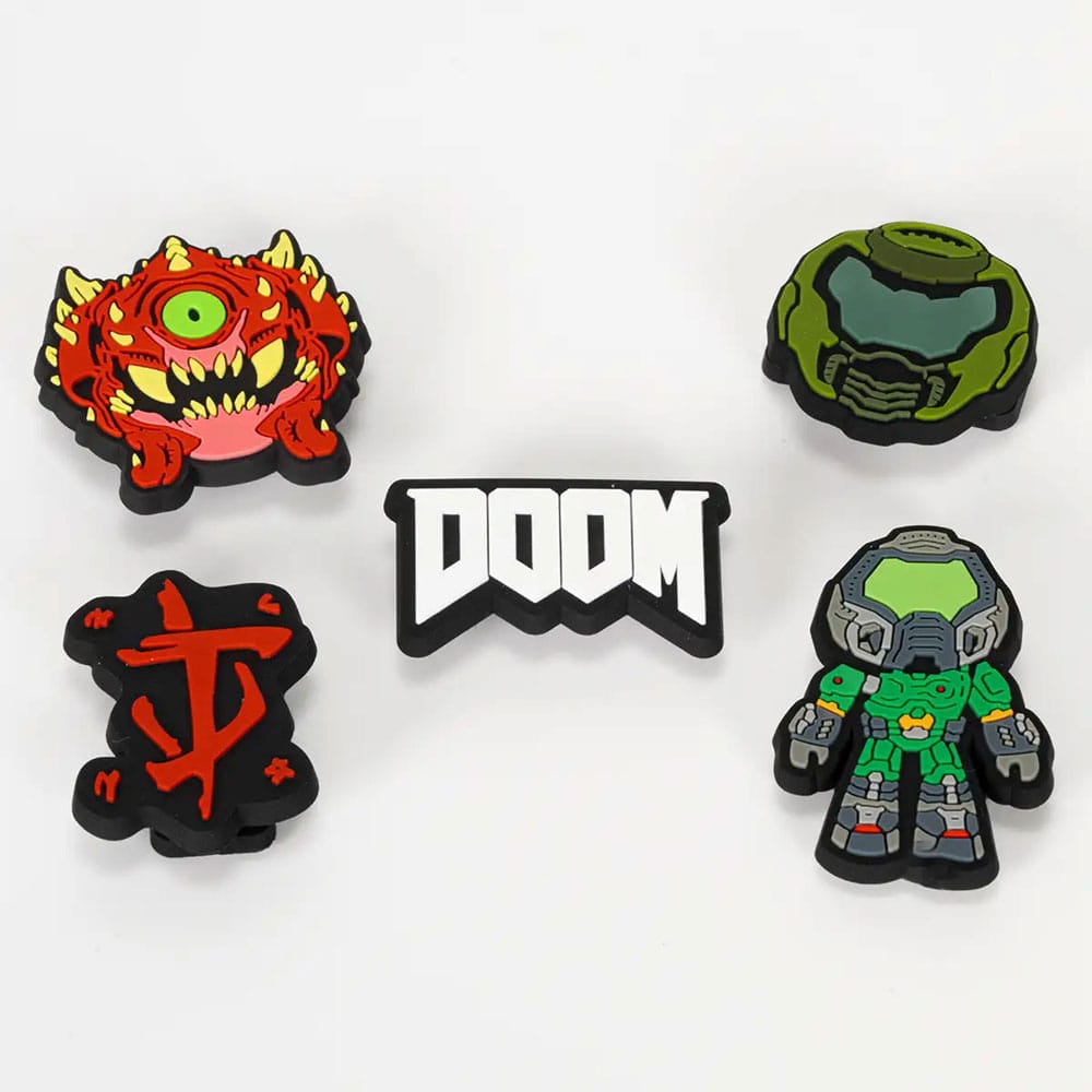 Doom Clog Charms 5-Pack Run and Fun 0840316408530