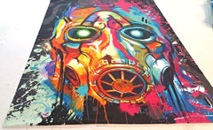 Borderlands Poster Canvas Mask Pop Art 0840316415507