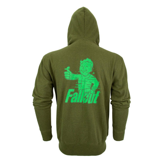 Fallout Hooded Sweater Analog Pip-Boy Size S 0840316412735