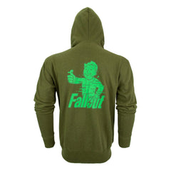 Fallout Hooded Sweater Analog Pip-Boy Size S 0840316412735