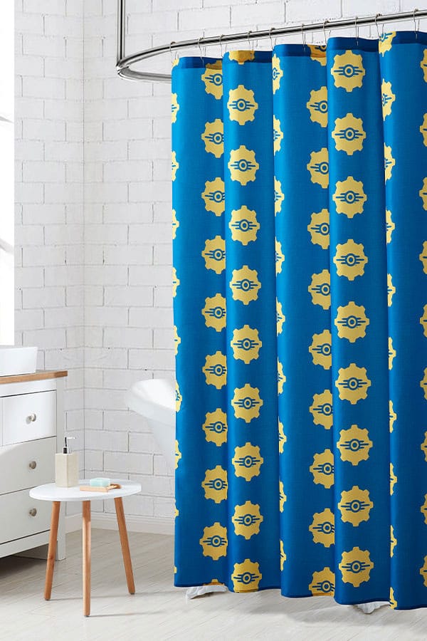 Fallout Shower Curtain Vault Tec 0840316418805