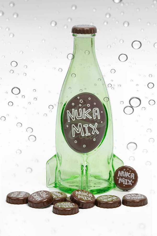 Fallout Botlle Series Glass Bottle & Cap Nuka Mix 0840316419642