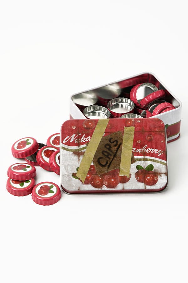 Fallout Bottle Caps Series Collectible Tin Nuka Cranberry 10 cm 0840316419666