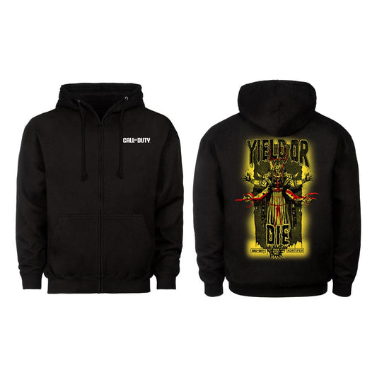 Call of Duty: Black Ops 6 Hooded Sweater Yield or Die Size M 0840316420372