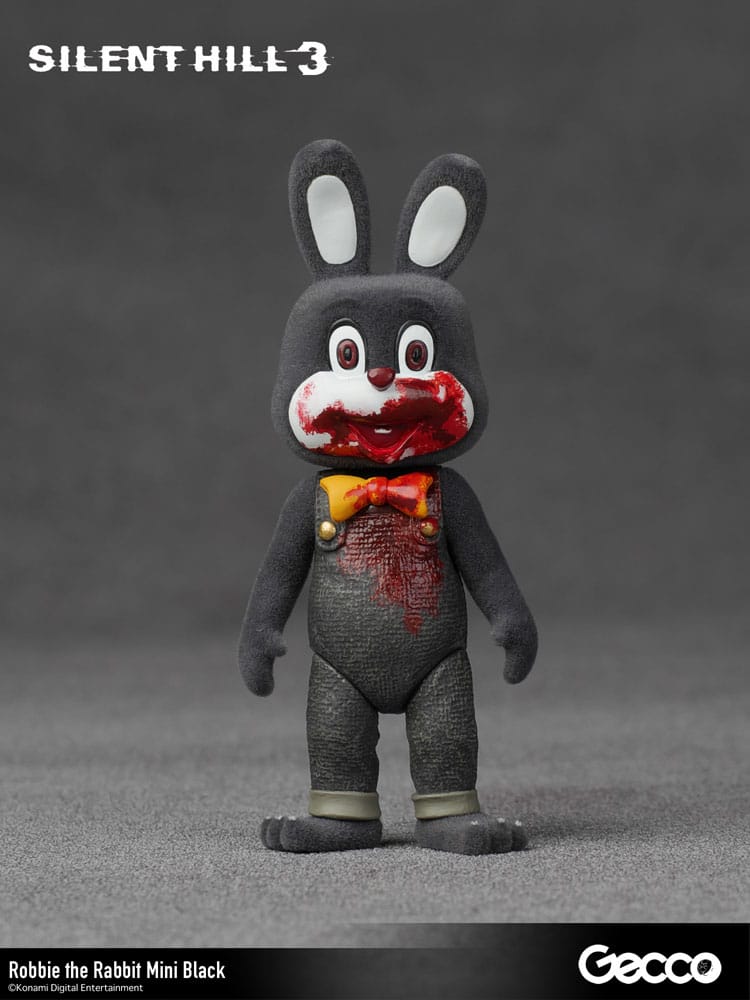 Silent Hill 3 Mini Action Figure Robbie the Rabbit Mini Black Version 10 cm 4580744650885