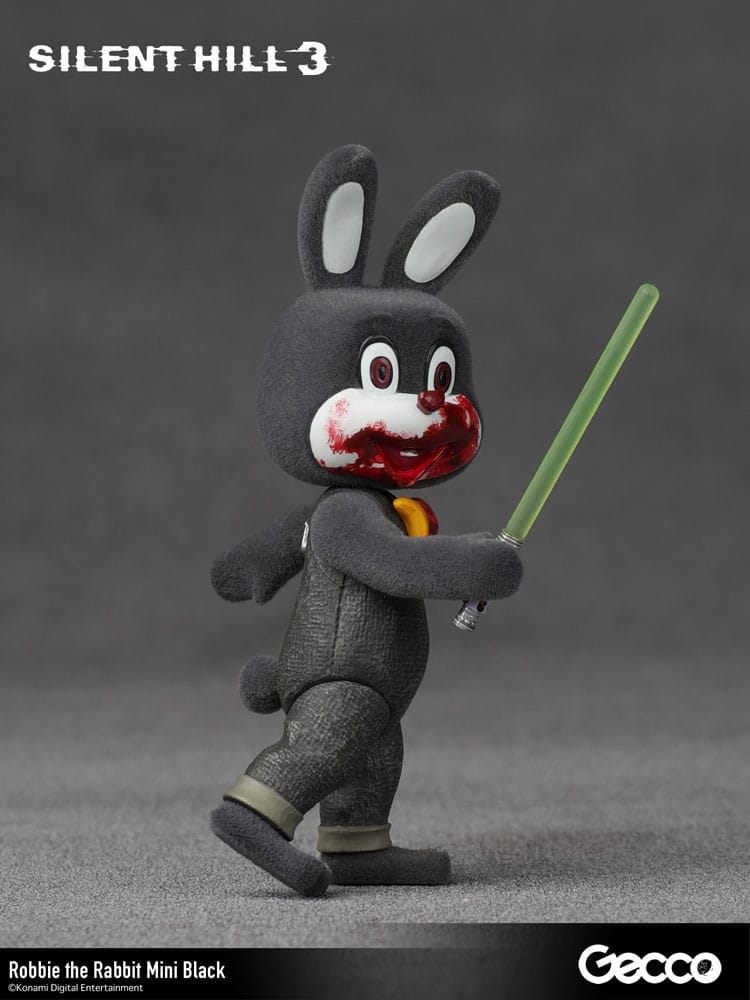 Silent Hill 3 Mini Action Figure Robbie the Rabbit Mini Black Version 10 cm 4580744650885