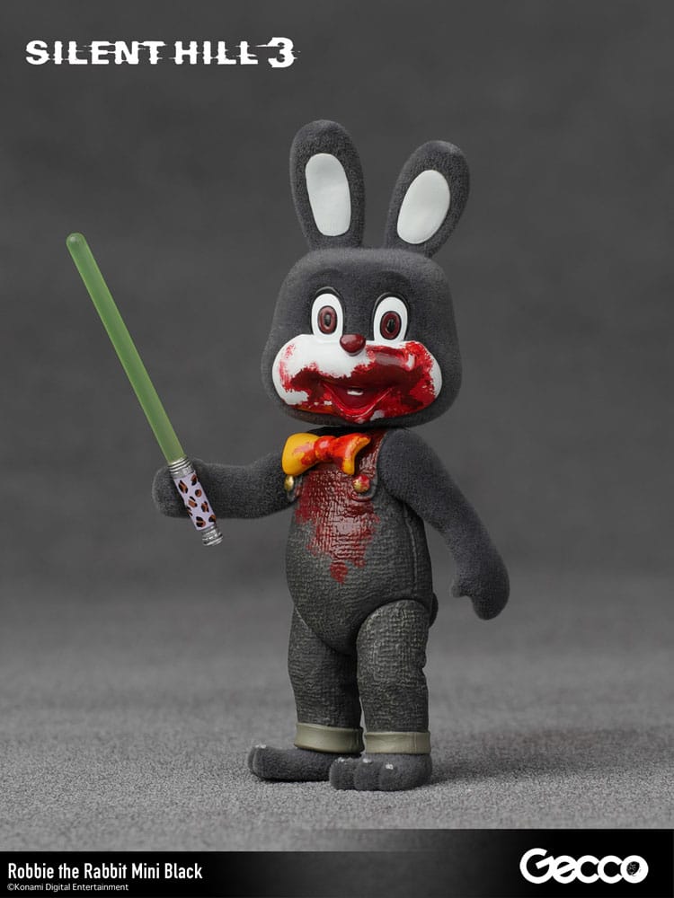 Silent Hill 3 Mini Action Figure Robbie the Rabbit Mini Black Version 10 cm 4580744650885