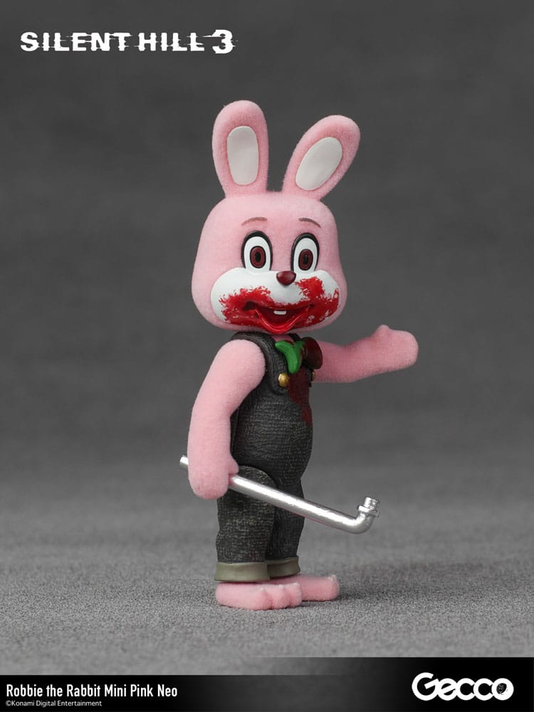 Silent Hill 3 Mini Action Figure Robbie the Rabbit Mini Pink Neo Version 10 cm 4580744650854