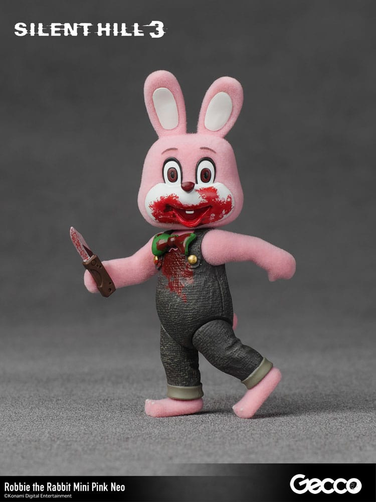 Silent Hill 3 Mini Action Figure Robbie the Rabbit Mini Pink Neo Version 10 cm 4580744650854