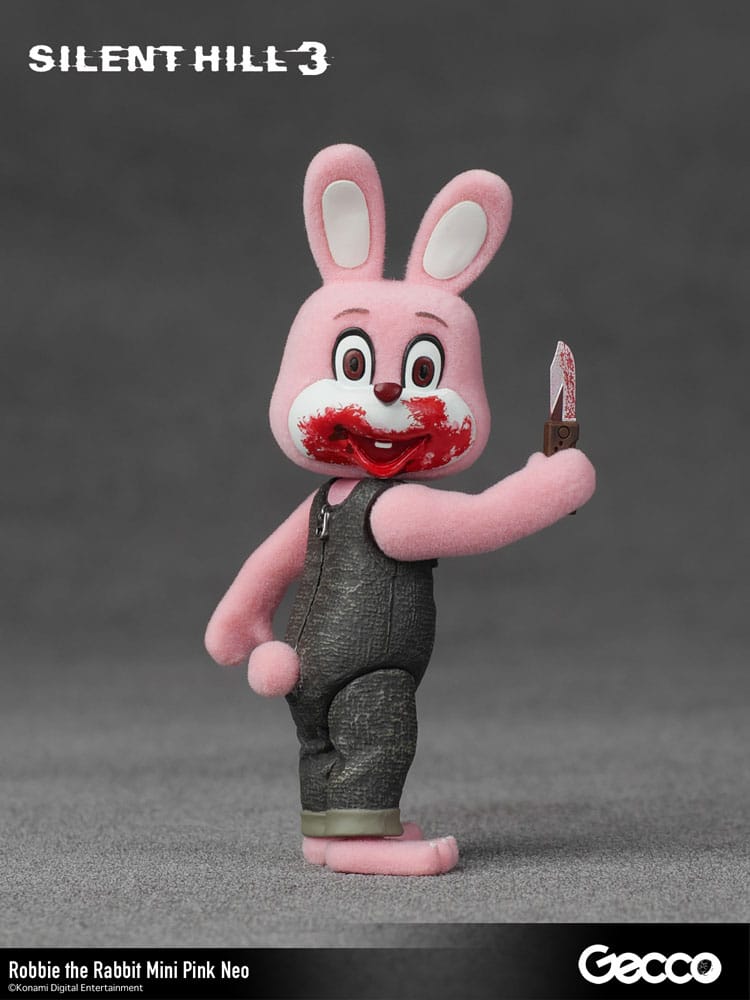 Silent Hill 3 Mini Action Figure Robbie the Rabbit Mini Pink Neo Version 10 cm 4580744650854