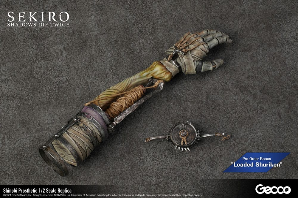 Sekiro: Shadows Die Twice Replica 1/2 Shinobi Prosthetic 32 cm 4580744650892