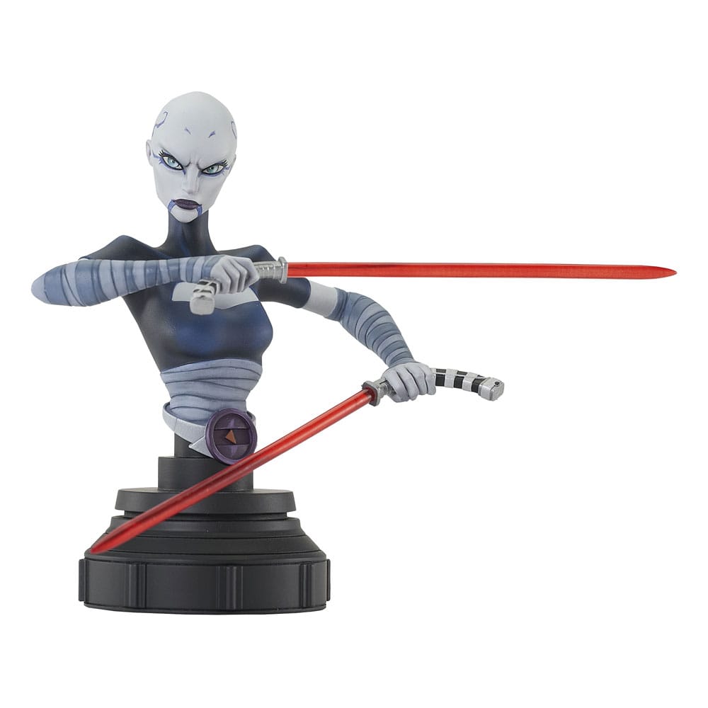 Star Wars: The Clone Wars Bust 1/7 Asajj Ventress 14 cm 0699788853344